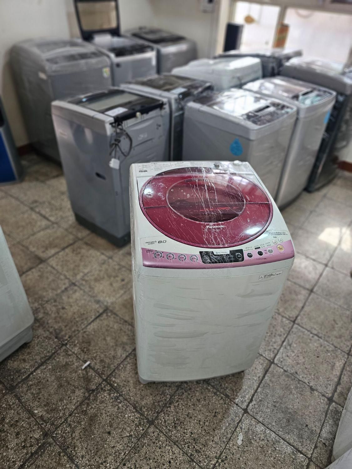 ماشین لباسشویی پاناسونیک اصل ژاپن فول اتوماتیک|ماشین لباسشویی و خشک‌کن لباس|اهواز, سپیدار|دیوار
