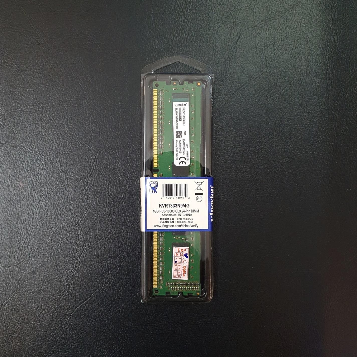 رم 4 گیگابایت DDR3 کینگستون با گارانتی|قطعات و لوازم جانبی رایانه|اصفهان, جامی|دیوار