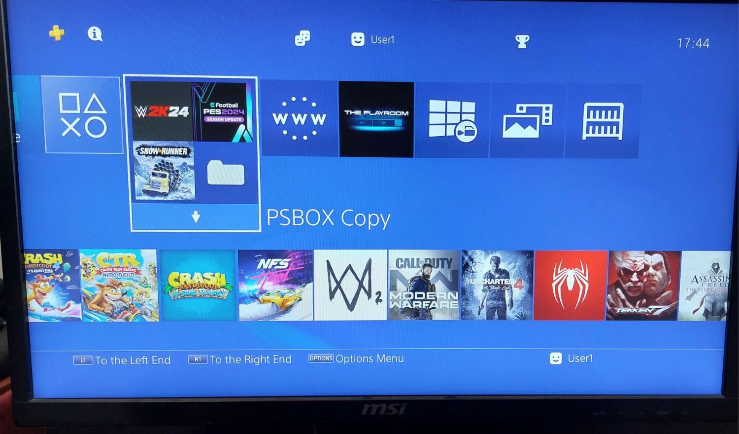 بازی ps4 قابلنصب اکانتی کپی خور|کنسول، بازی ویدئویی و آنلاین|تهران, نارمک جنوبی|دیوار