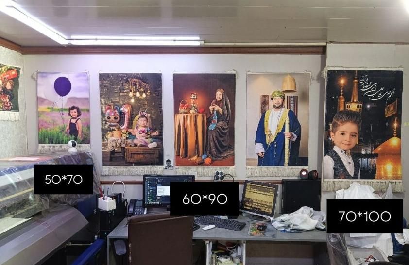 تابلو فرش سایز 50*70 چاپ سفارشی|تابلو فرش|مشهد, بالا خیابان|دیوار