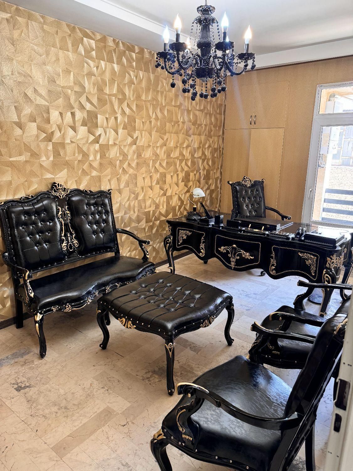 میز اداری چوبی صندلی کلاسیک دفترکار|دفتر کار|تهران, شهرک ولیعصر جنوبی|دیوار