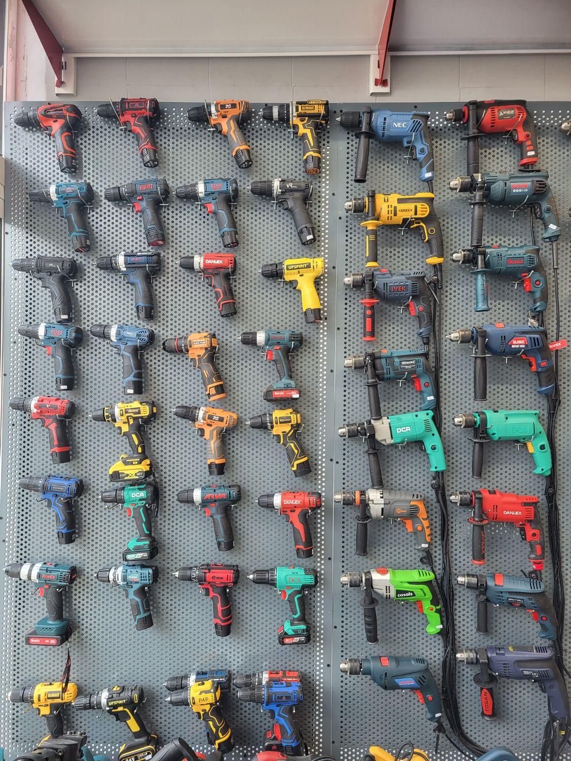 دریل شارژی پیچگوشتی برقی پیچبند دلرچکشی|فروشگاه و مغازه|مشهد, هنرور|دیوار