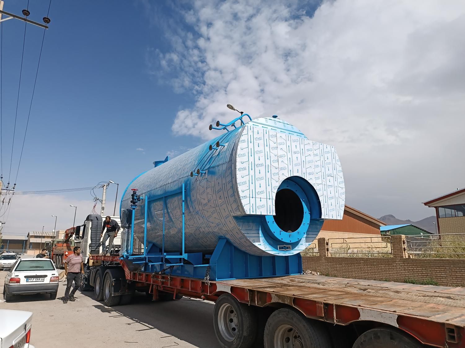 دیگ بخار سه‌پاس ظرفیت بویلر تا 33 هزار پوند|ماشین‌آلات صنعتی|کرمان, |دیوار