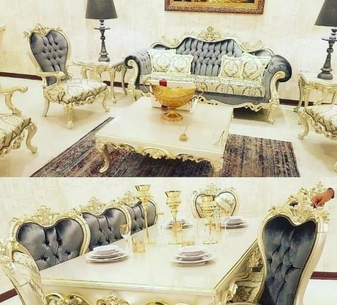 مبل پرفروش سلطنتی پسند|مبلمان خانگی و میز عسلی|رشت, گلسار|دیوار