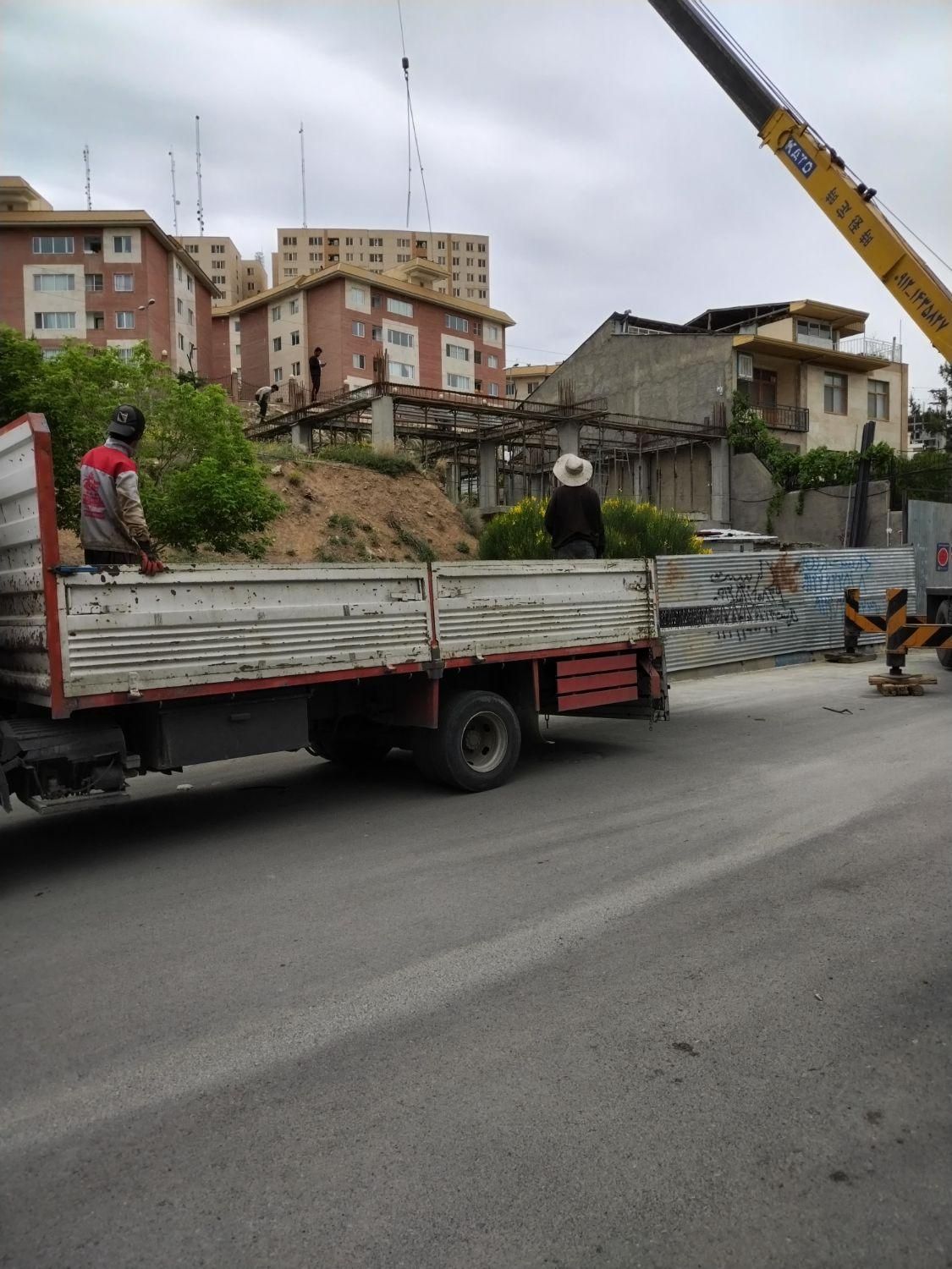 خاور روباز کفی بغل بازشو بغل دار لبه دار تیرچه|خدمات حمل و نقل|تهران, استاد معین|دیوار
