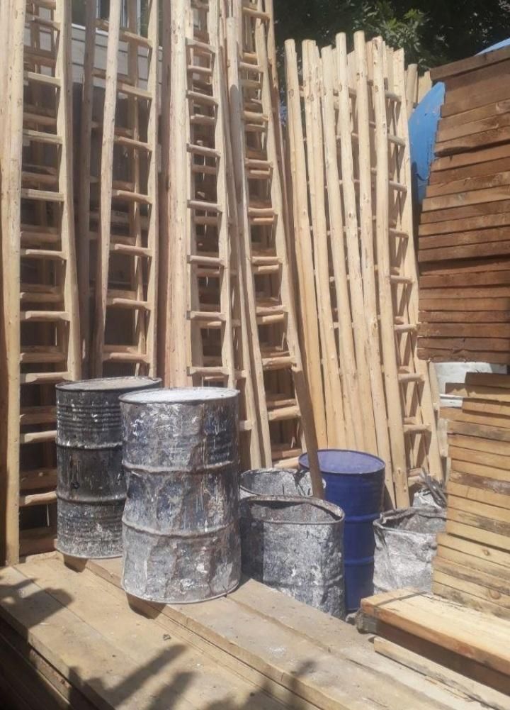 نردبان چوبی ۴متری|ابزارآلات|خرمشهر, |دیوار