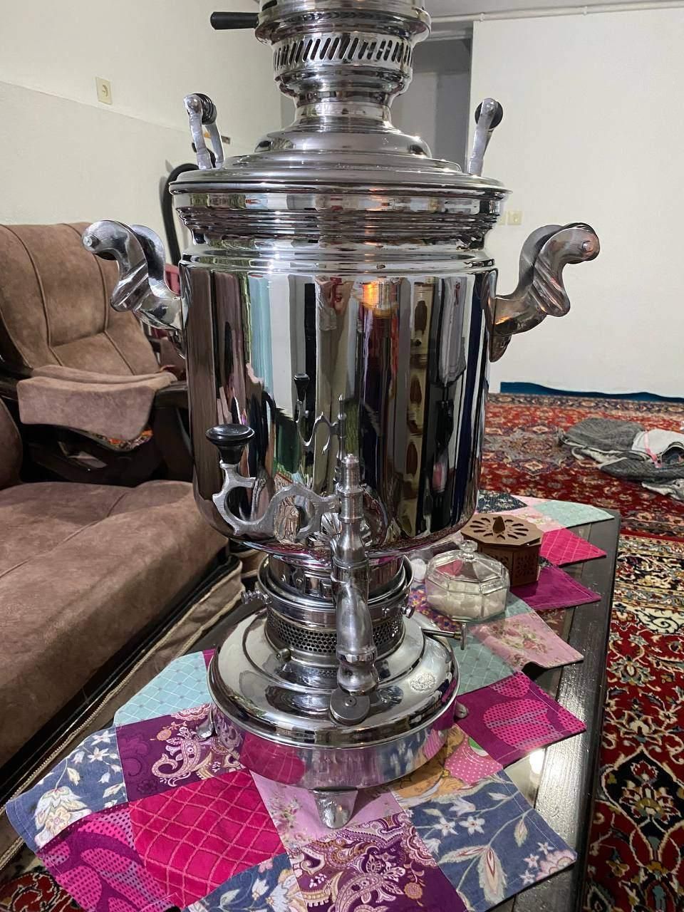 سماور نفتی ۲۵ لیتری قدیمی برند برادران سرخابی|سماور، چای‌ساز، قهوه‌ساز|تهران, شادمان|دیوار