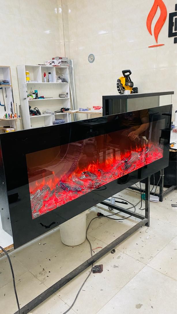 شومینه برقی الیسان مدل Est 08|بخاری، هیتر، شومینه|آران و بیدگل, |دیوار