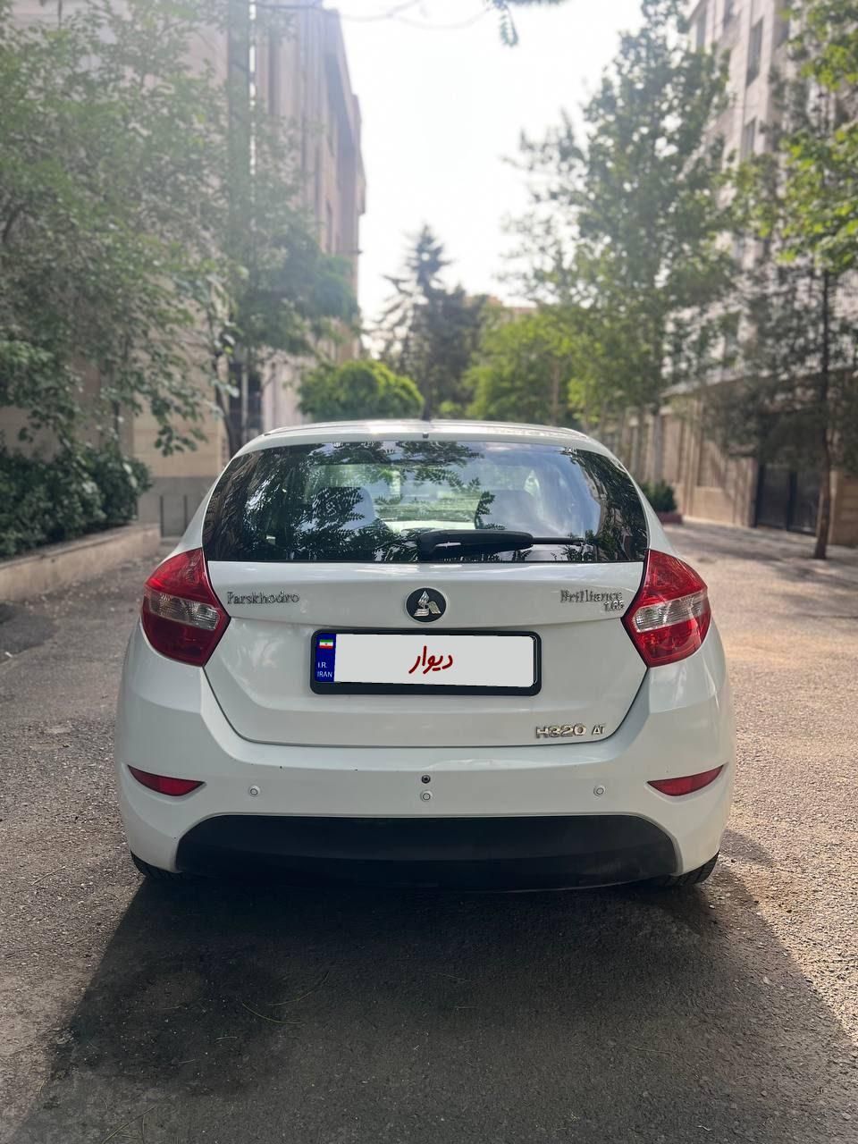 برلیانس H320 اتوماتیک 1650cc، مدل ۱۳۹۷|خودرو سواری و وانت|تهران, سیدخندان|دیوار