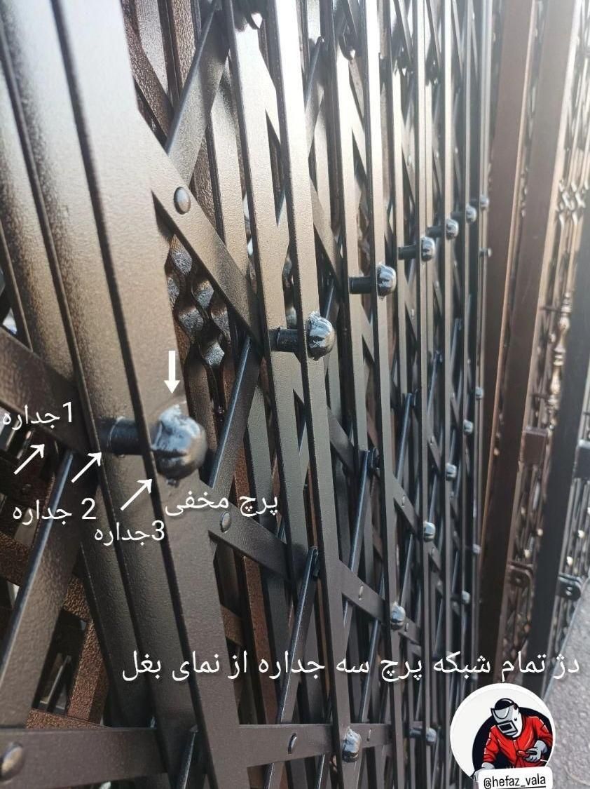 درب آکاردئونی/محافظ درب تک/حفاظ/پنجره/سرقت ممنوع|مصالح و تجهیزات ساختمان|تهران, تهرانپارس غربی|دیوار