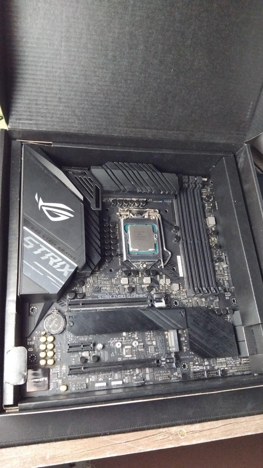 باندل rog Z490  CPU 10100|قطعات و لوازم جانبی رایانه|آذرشهر, |دیوار