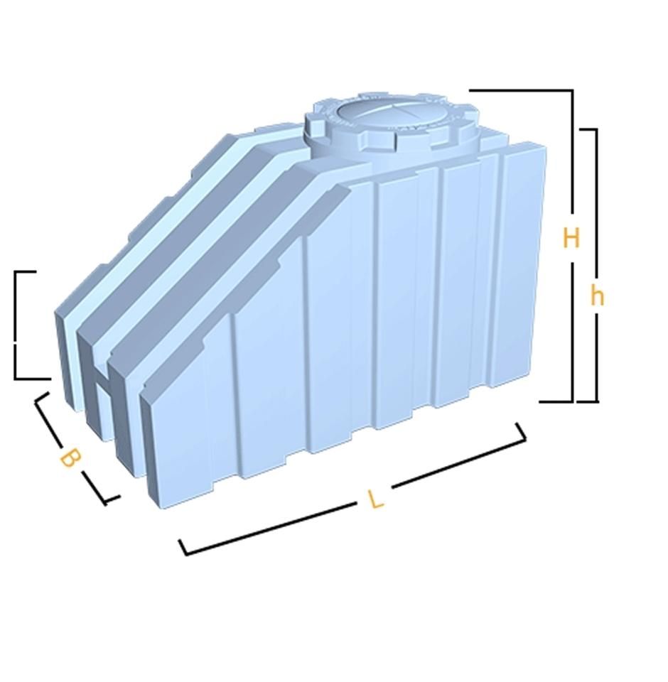 مخزن تانکر آب منبع ۱۲۰۰لیتر زیر پله رادمان پلاست|مصالح و تجهیزات ساختمان|اصفهان, مارچین|دیوار