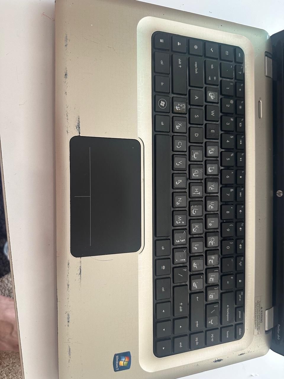 لبتاب hp (مناسب دانشجویی)|رایانه همراه|کرمان, |دیوار