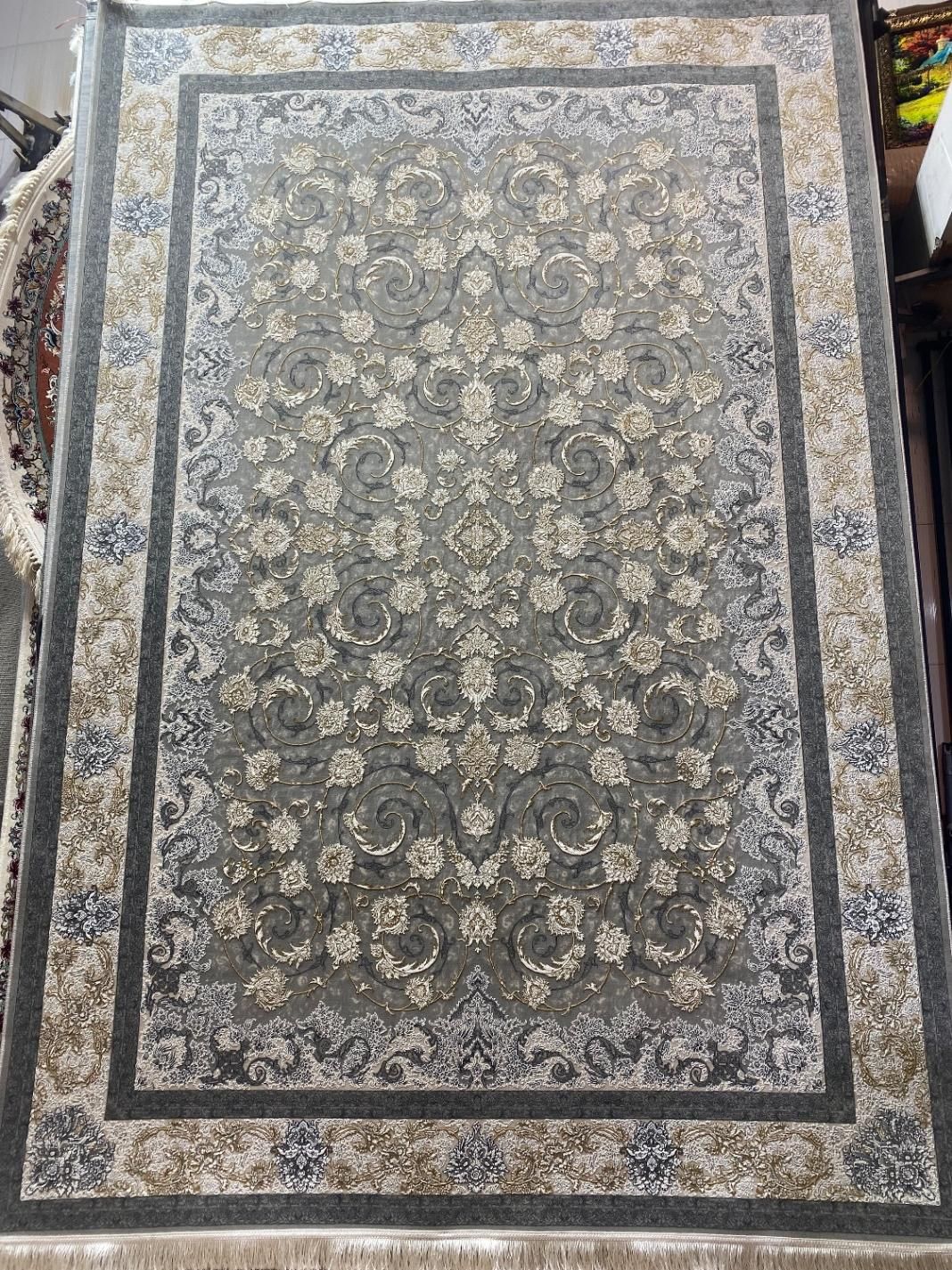 فرش6.9.12متری برجسته آکرلیک تمام نخ(فرش کریم زاده)|فرش|تبریز, |دیوار