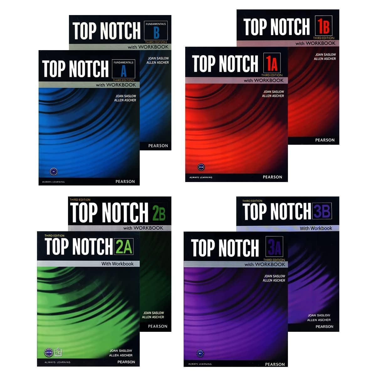 کتاب زبان تاپ ناچ top notch  (ارسال رایگان)|کتاب و مجله آموزشی|قم, آزادگان|دیوار