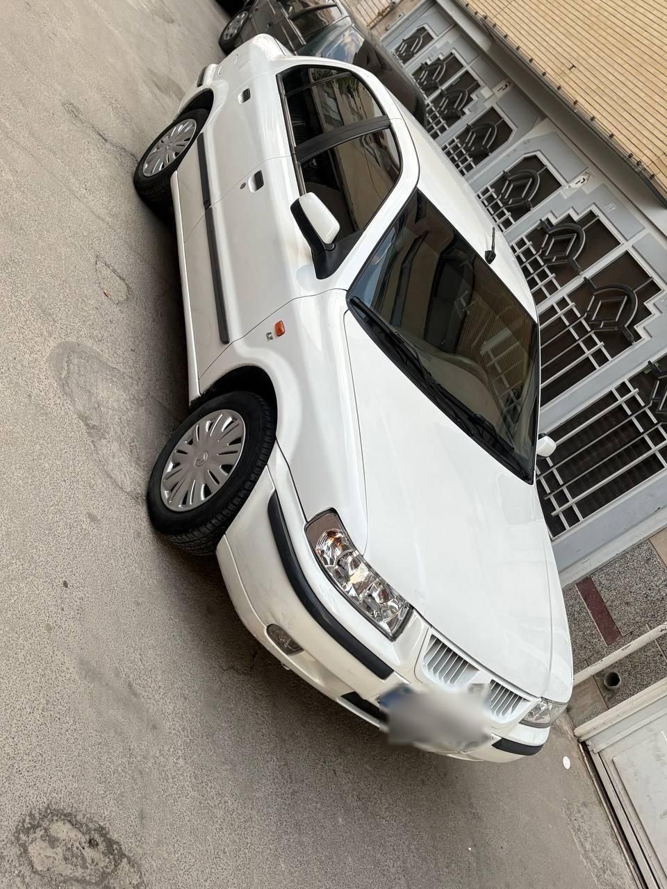 سمند LX EF7 دوگانه سفید مدل 91 بدون رنگ|خودرو سواری و وانت|اصفهان, باغ دریاچه|دیوار