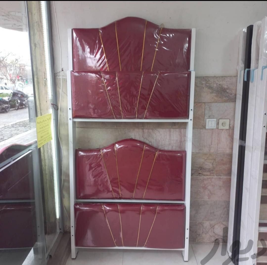 تخت خواب دوطبقه فلزی خسروی.مدل ( عروس )|تخت و سرویس خواب|مشهد, ایثارگران|دیوار