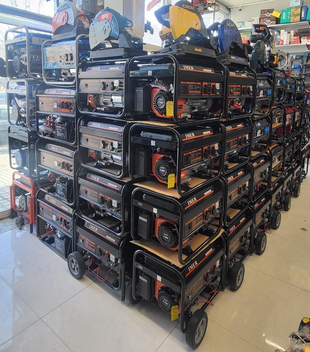 موتور برق تمام مس استارتی هندلی بنزینی موتوربرق مس|عمدهفروشی|مشهد, هنرور|دیوار