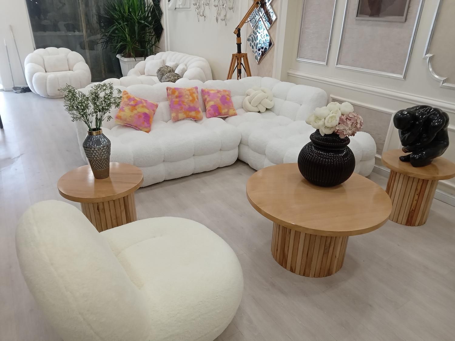 مبل ال مینیمال(مبلمان ژورنالی تدی)آماده تحویل|مبلمان خانگی و میز عسلی|تهران, اوقاف|دیوار