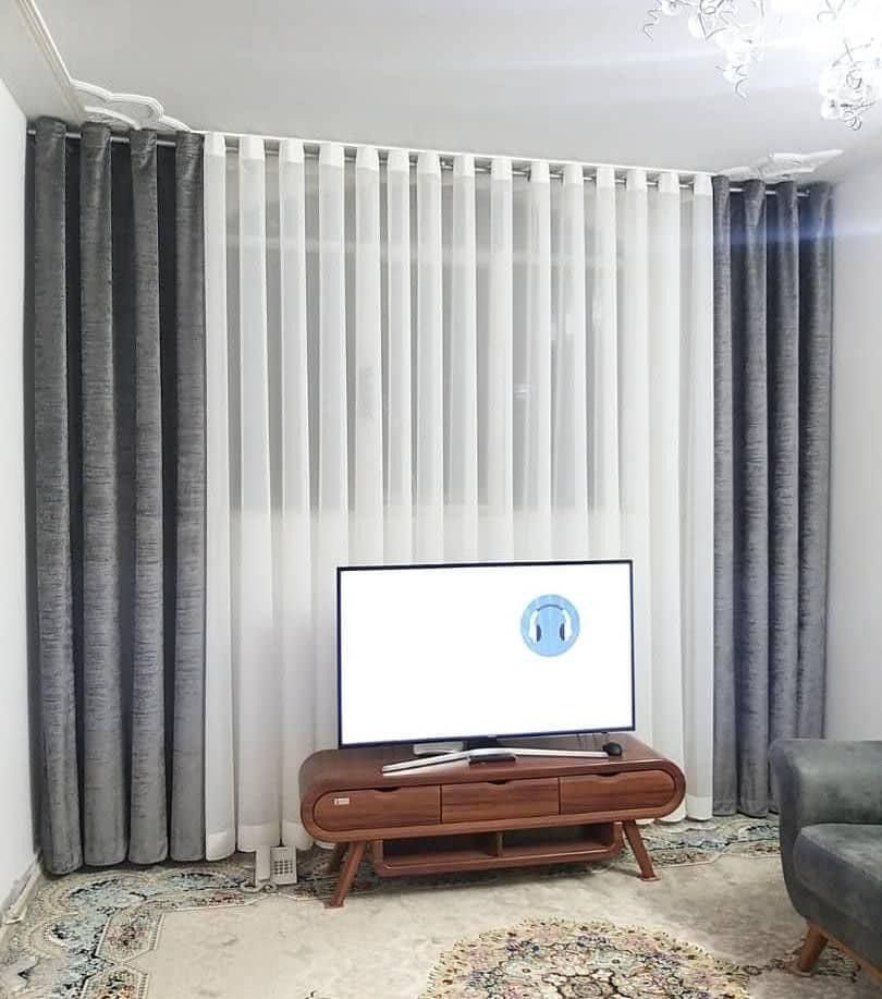 پرده طرح های متنوع|پرده، رانر، رومیزی|نورآباد, |دیوار