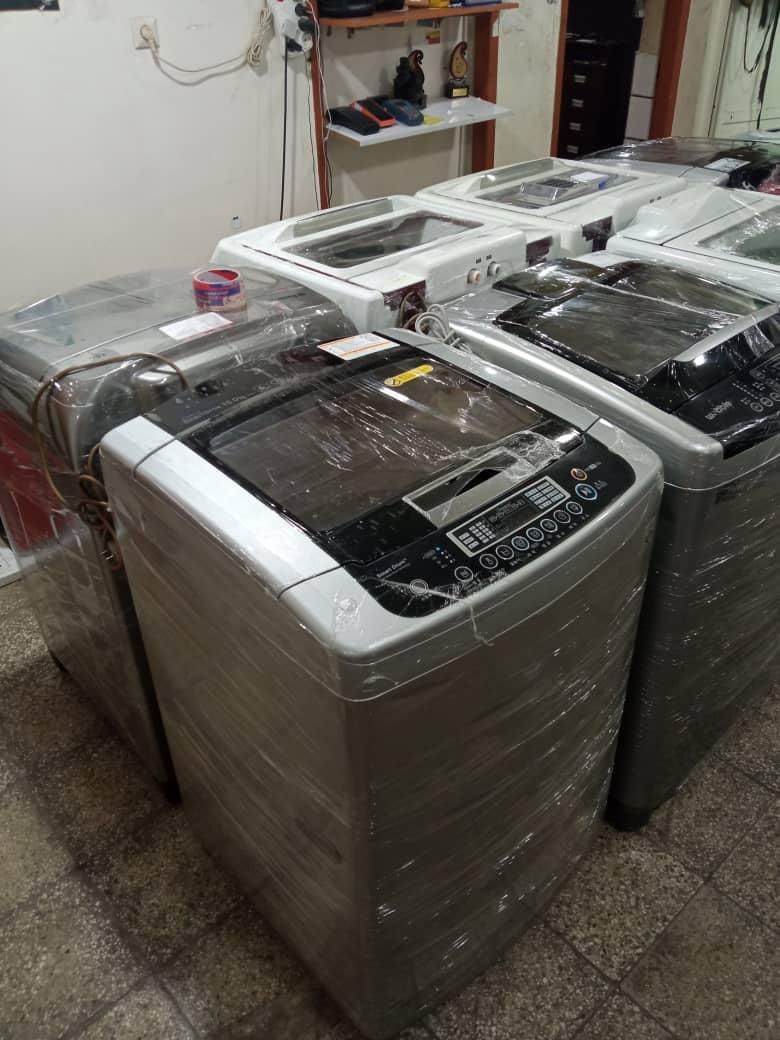 ماشین لباسشویی کره‌ای اصل فول گیربکسی 15کیلو|ماشین لباسشویی و خشک‌کن لباس|اهواز, سپیدار|دیوار