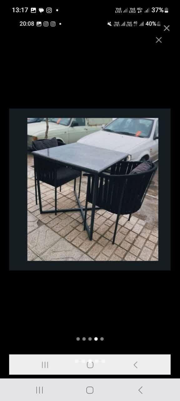 میز و صندلی فست فود/کافی شاپ /رستوران|میز و صندلی غذاخوری|مشهد, شهرک رازی (شهرک غرب)|دیوار