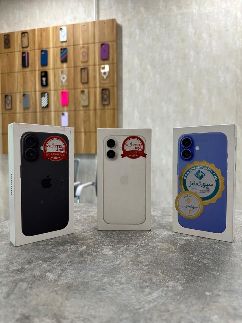 اپل iPhone 16 با حافظهٔ ۱۲۸ گیگ آکبند به قیمت عمده|موبایل|تبریز, |دیوار