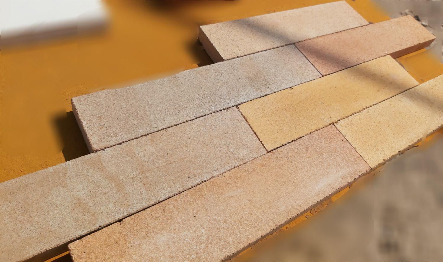 کارخانه آجر نسوز نما آرم دژ ۷×۳۲رنگ|عمده‌فروشی|پاکدشت, پاکدشت (مامازند)|دیوار