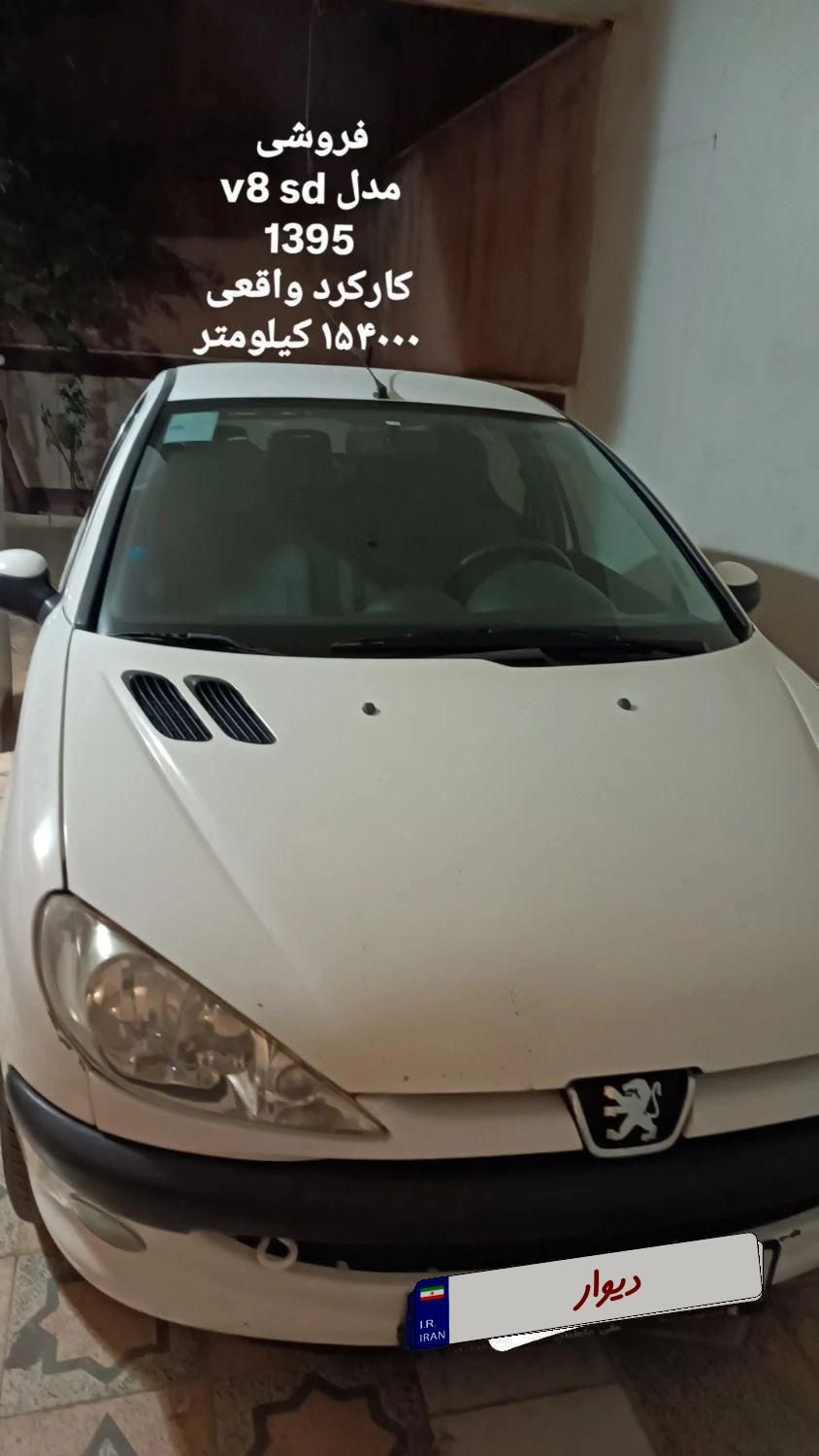 پژو 206 SD V8، مدل ۱۳۹۵|خودرو سواری و وانت|کرمانشاه, |دیوار