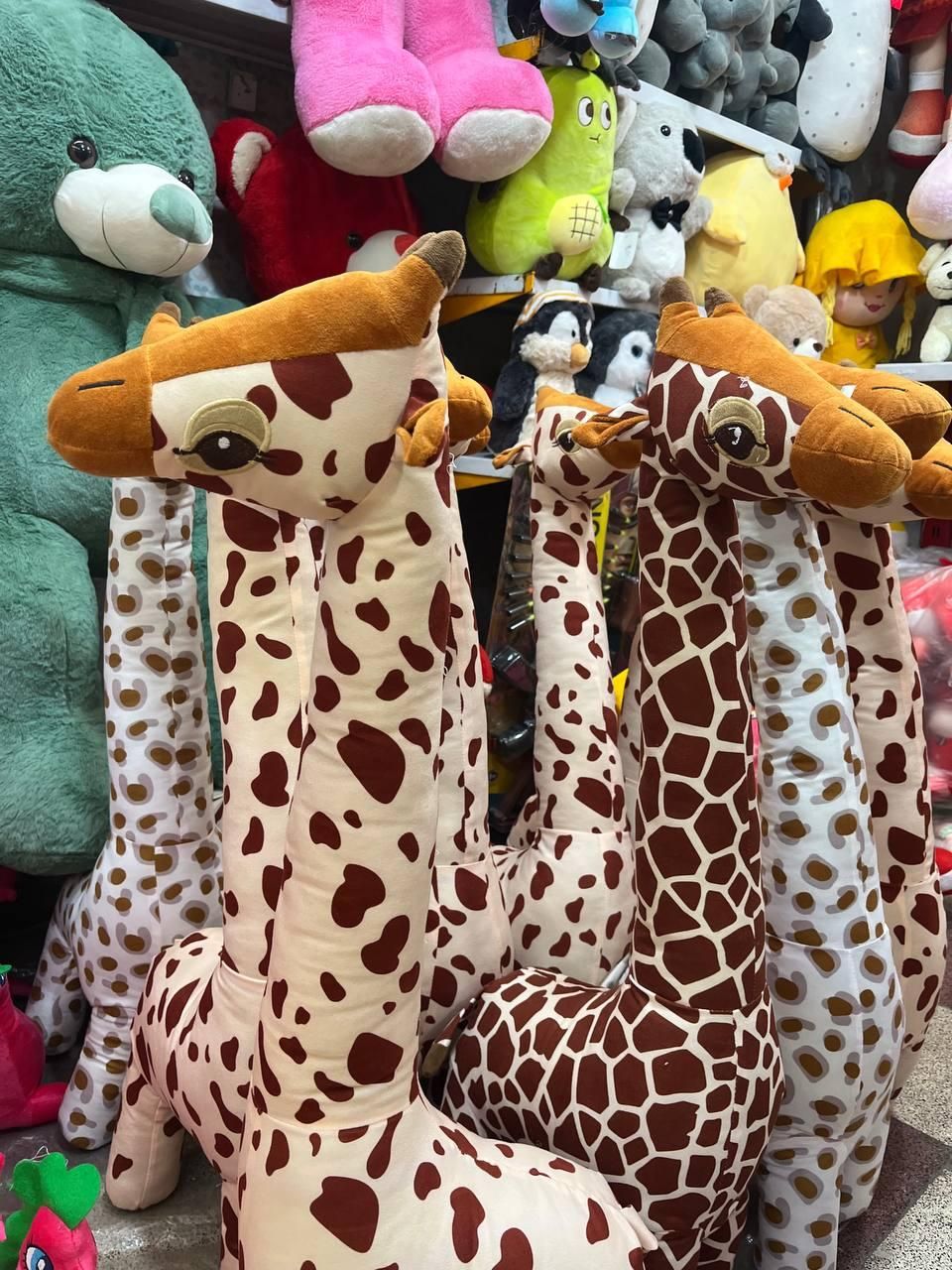 عروسک زرافه وهروکهای جدید اومده برامون|اسباببازی بچه|مشهد, عبادی|دیوار