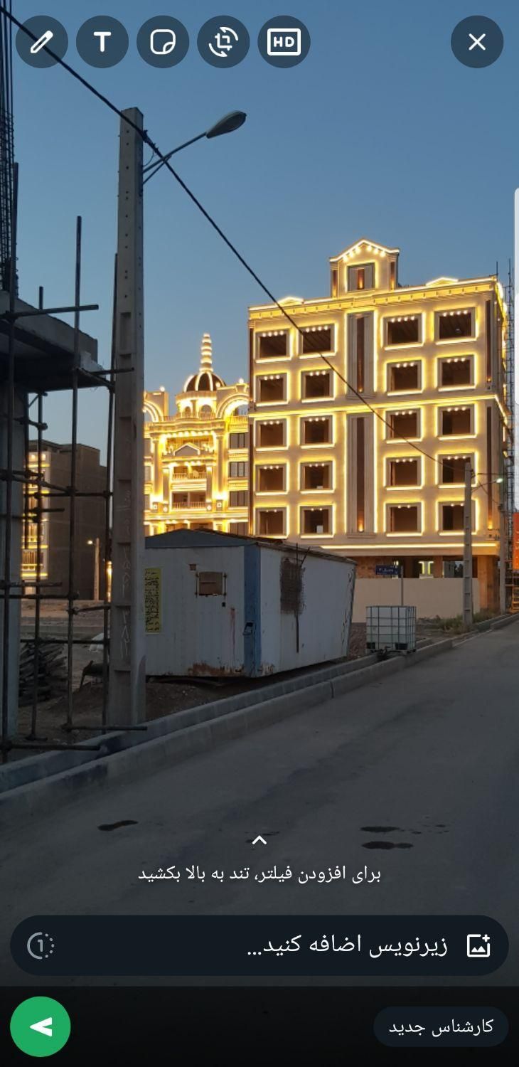 ۲۷۰متر ۵ خواب ۳نبش ۲۷۰متر روف گاردن جمعا ۵۴۰متر|فروش آپارتمان|قرچک, میرزائی شمالی|دیوار
