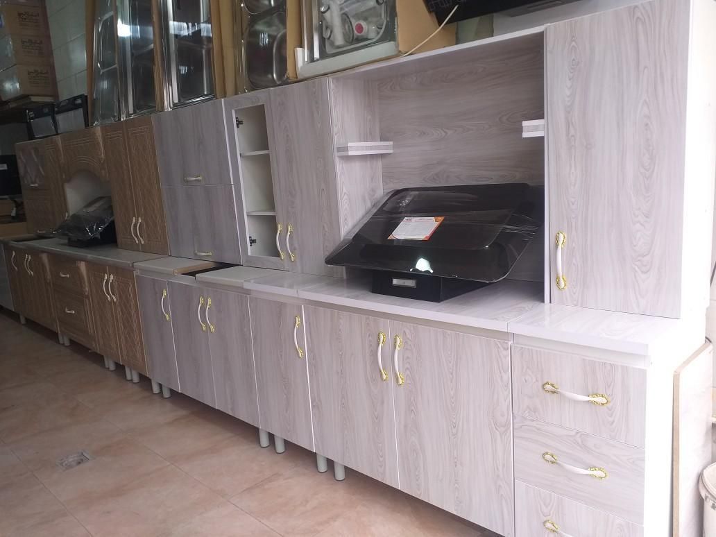 کابینت ۳متر بالا و ۳متر زمینی جمعا شش متر|مصالح و تجهیزات ساختمان|نسیم‌شهر, |دیوار