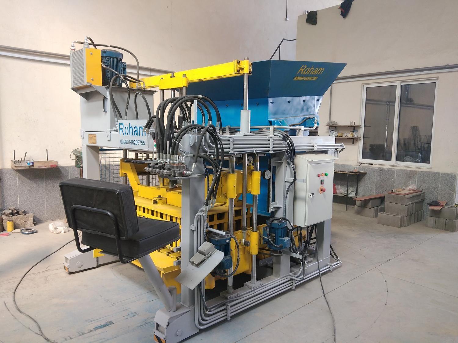 دستگاه بلوک زن 12 قالبه طرح زنیت آلمان|ماشین‌آلات صنعتی|تهران, آذربایجان|دیوار