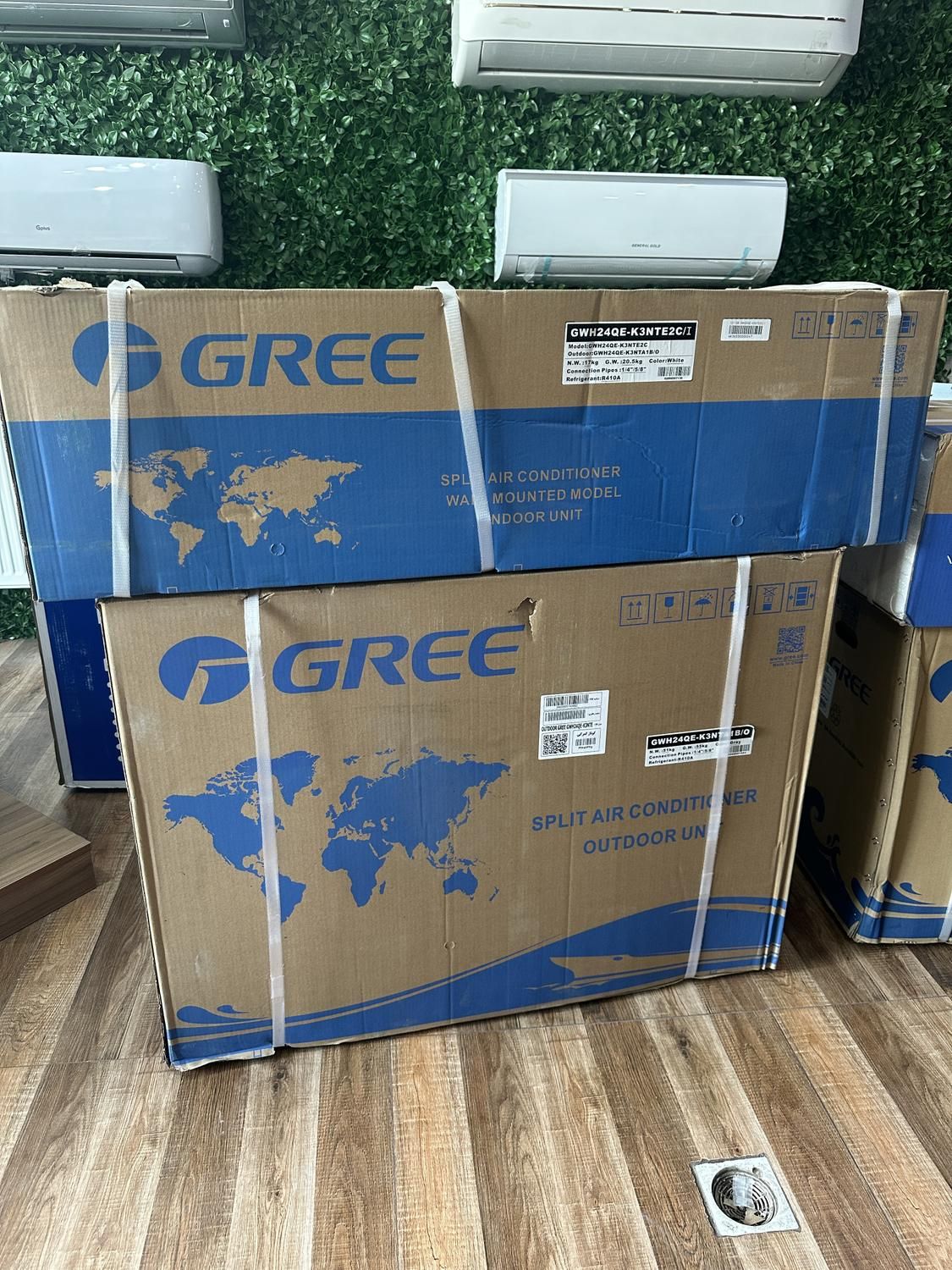 کولرگازی 30 هزار گری GREE مدل GWH30QF-C3DTB2A/O|کولر گازی و فن‌کوئل|کرج, گوهردشت|دیوار