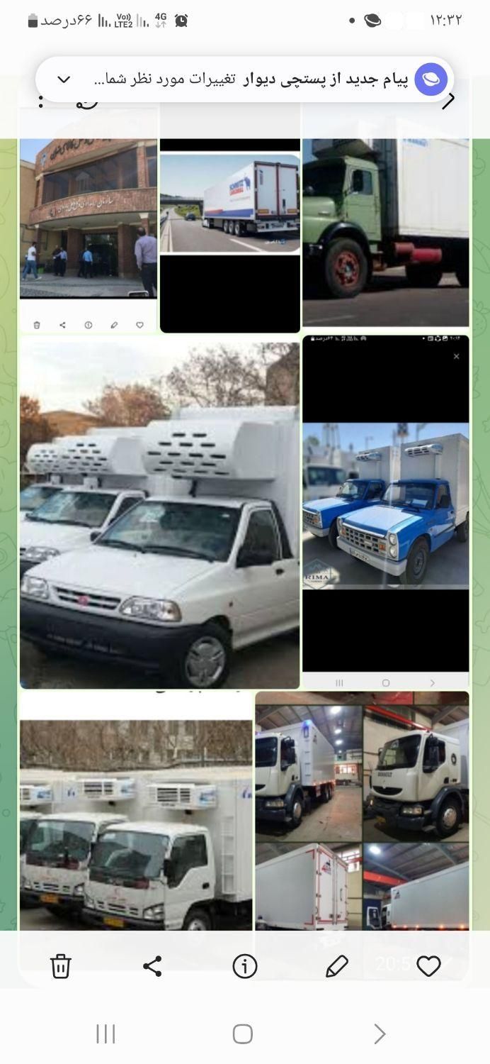 پایانه باربری ناوگان برگشتی از نیسان تا تریلی|خدمات حمل و نقل|نسیم‌شهر, |دیوار