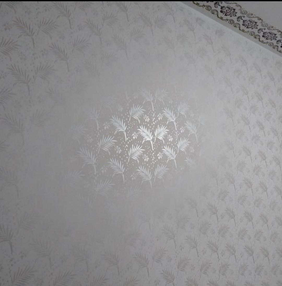 نقاشی ساختمان طرح کاغذدیواری|خدمات پیشه و مهارت|تبریز, |دیوار