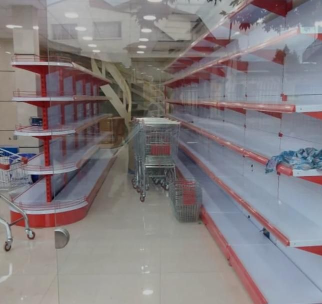 استند پاستیل جای حبوبات (قفسه‌ ضخیم) طوسی|فروشگاه و مغازه|سبزوار, |دیوار