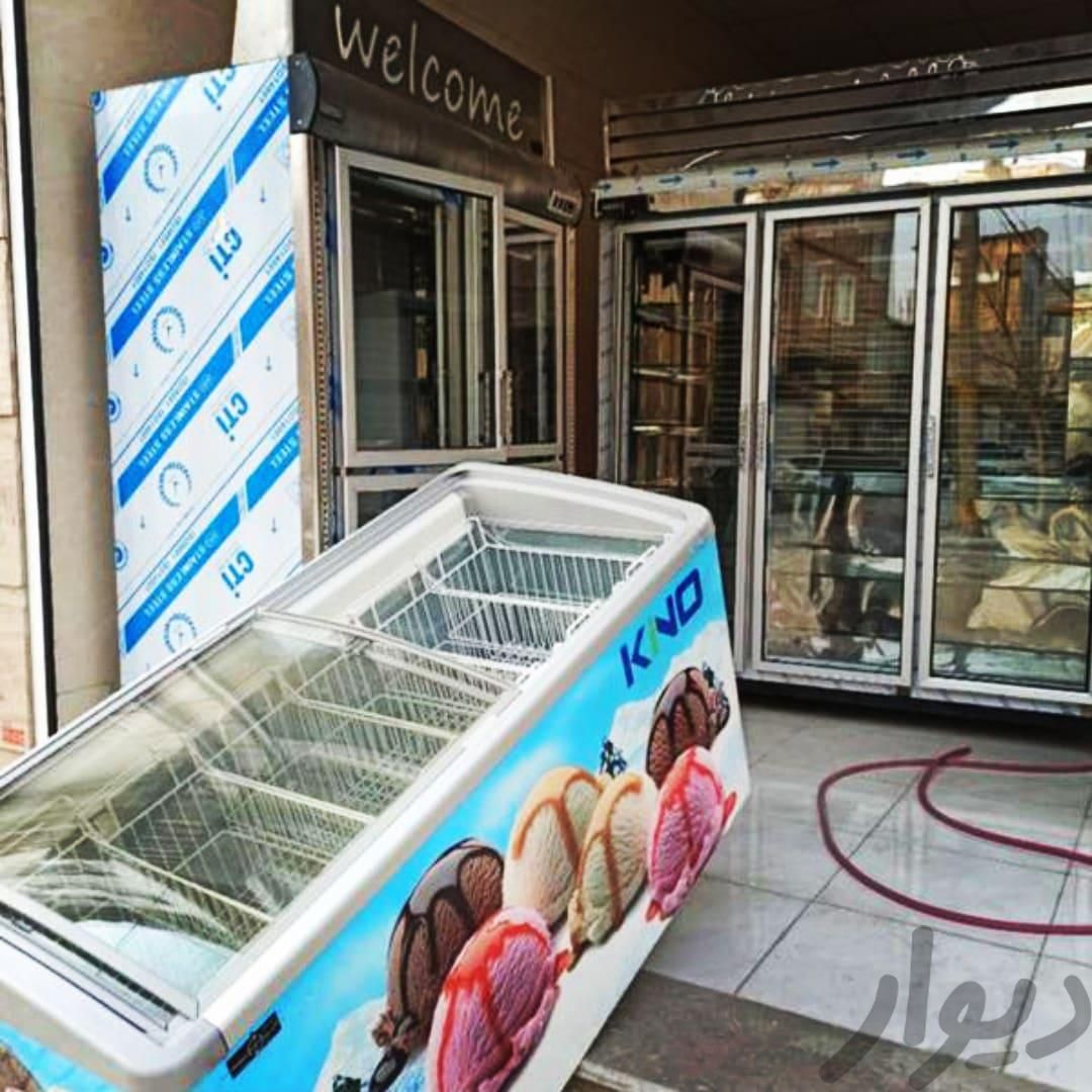 خریدار یخچال فریزر ایستاده ویترینی صنعتی کل مناطق|فروشگاه و مغازه|قزوین, |دیوار