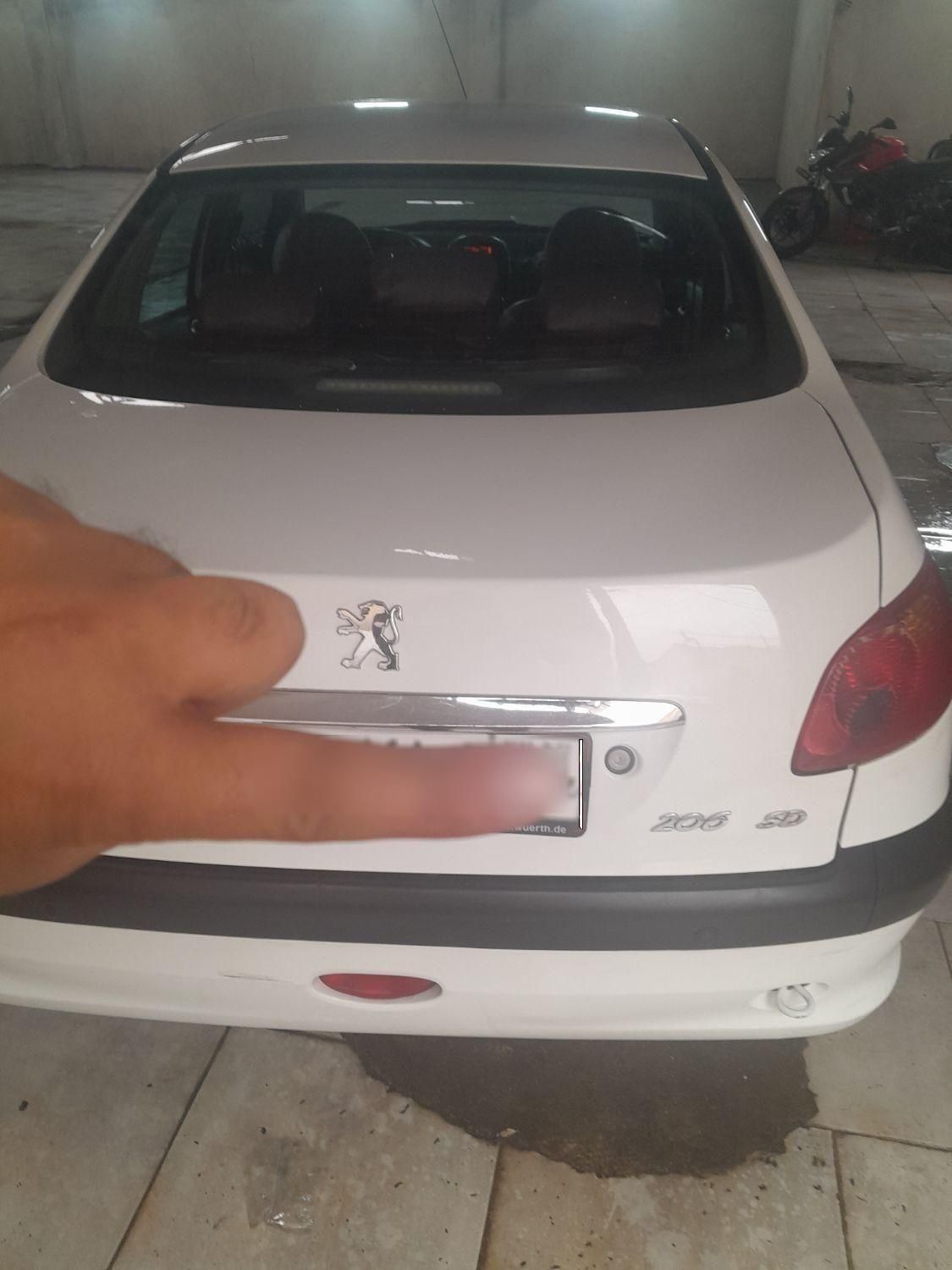 پژو 206 SD V8، مدل ۱۳۹۴|خودرو سواری و وانت|تهران, شهادت|دیوار