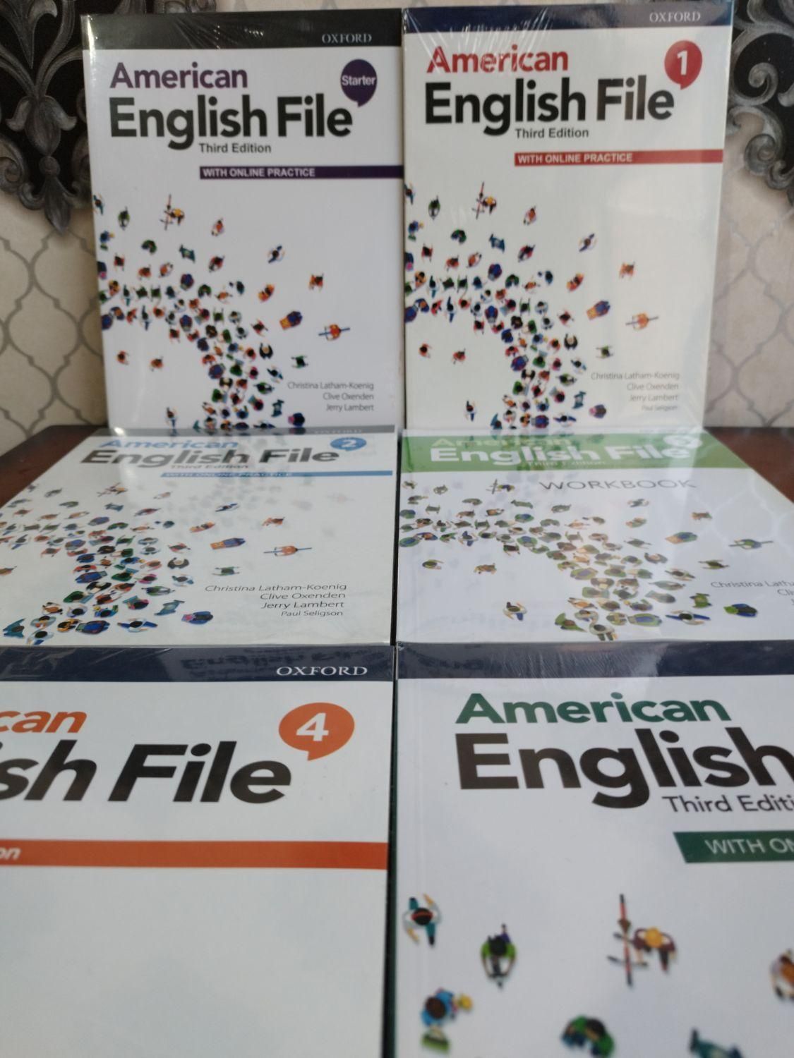کتاب زبان امریکن انگلیش فایل American English file|کتاب و مجله آموزشی|قم, باسکول|دیوار
