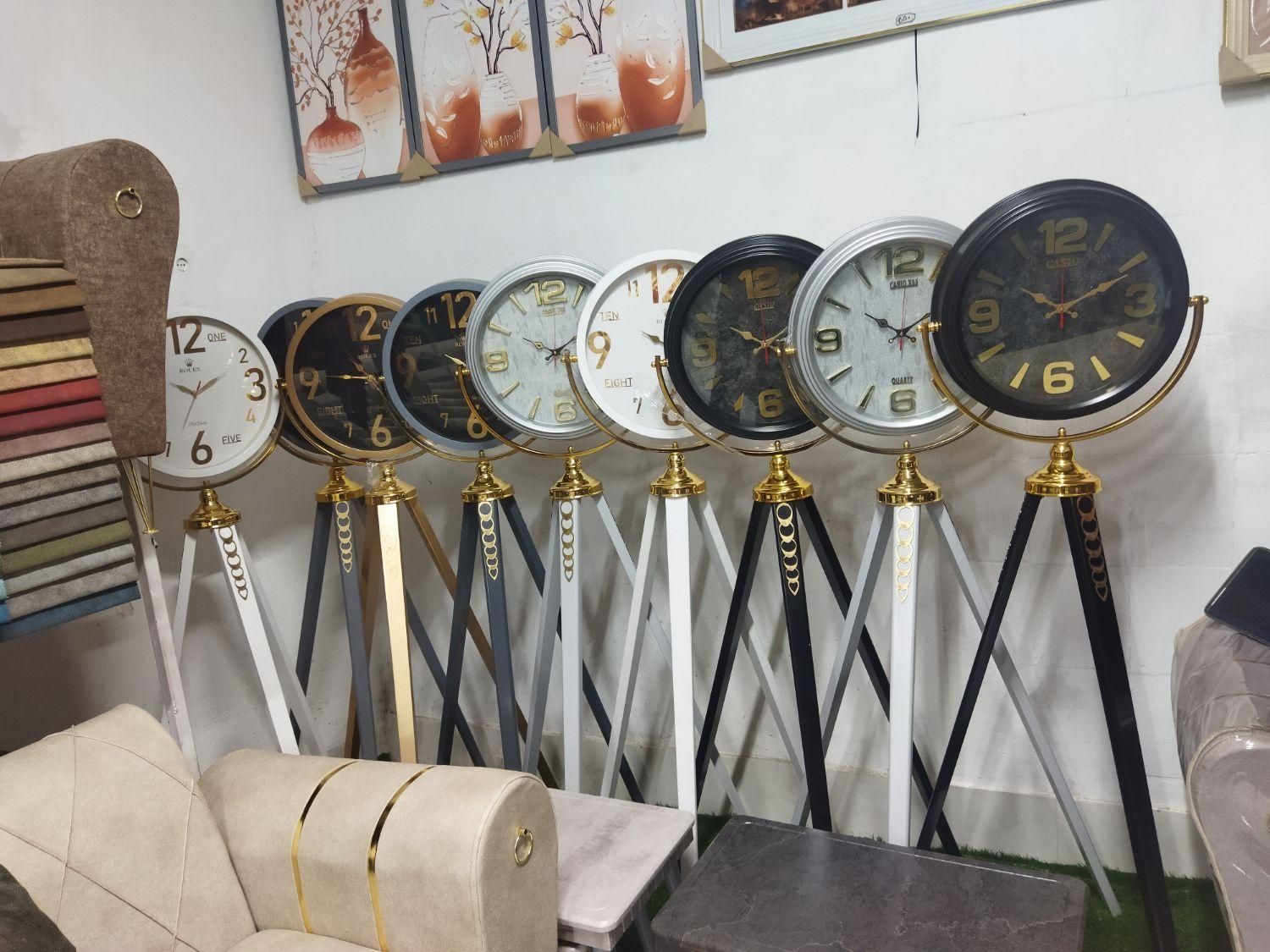 ساعت ایستاده مدرن|ساعت دیواری و تزئینی|مشهد, پنجتن|دیوار