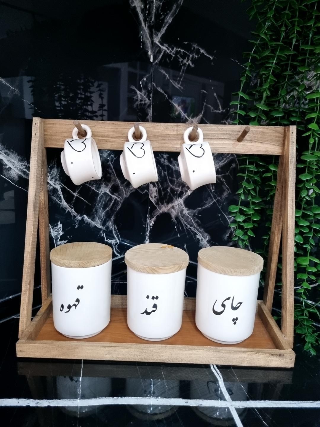 استند آشپزخونه چوبی|آب‌چکان و نظم‌دهنده ظروف|مشهد, هنرور|دیوار