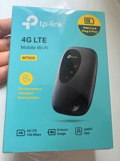 مودم 4G قابل حمل تی-پی لینک مدل M7000|مودم و تجهیزات شبکه|رشت, لاکانی|دیوار