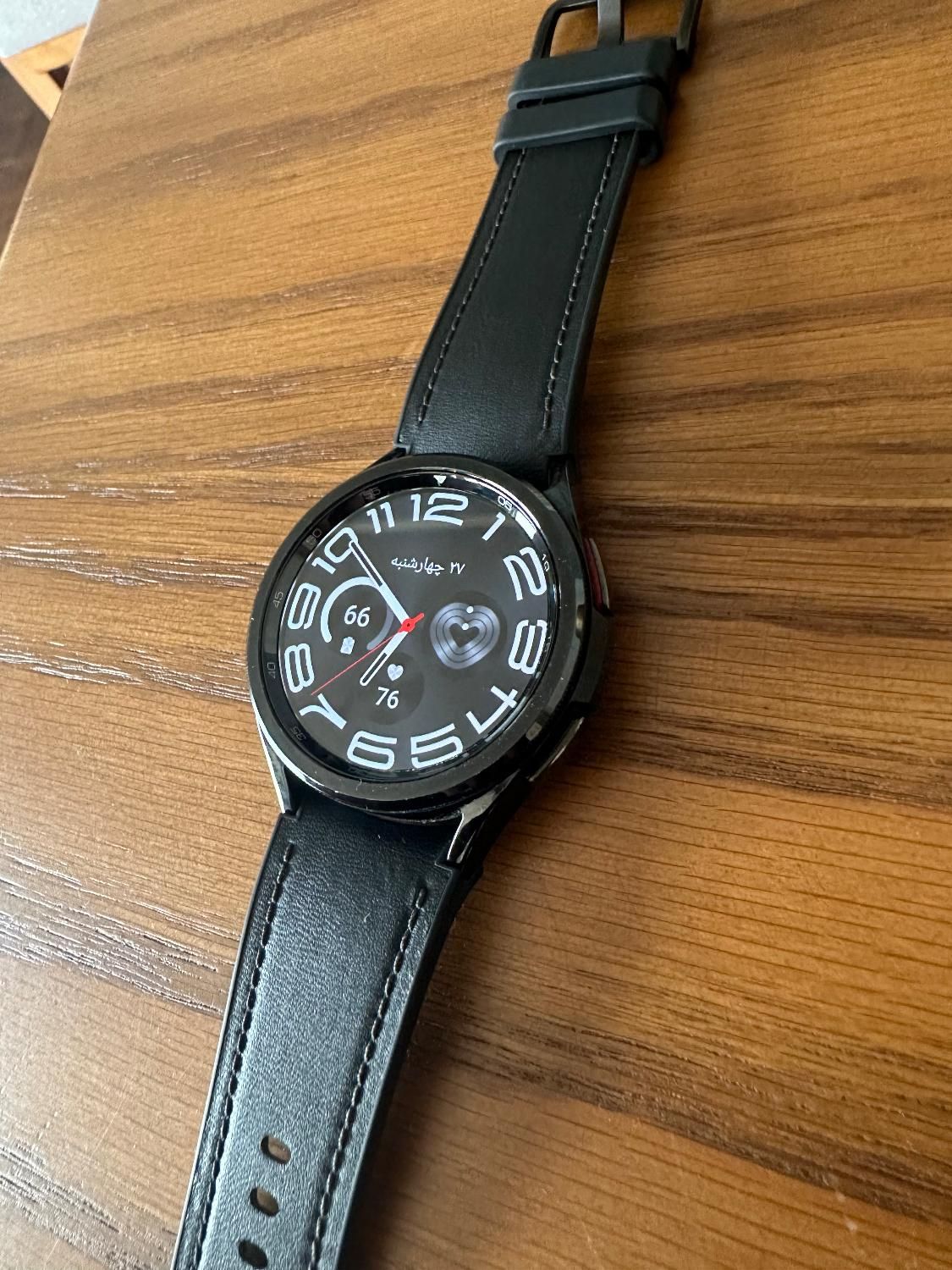 ساعت هوشمند سامسونگ مدل Galaxy Watch6 Classic 43mm|ساعت|نور, |دیوار