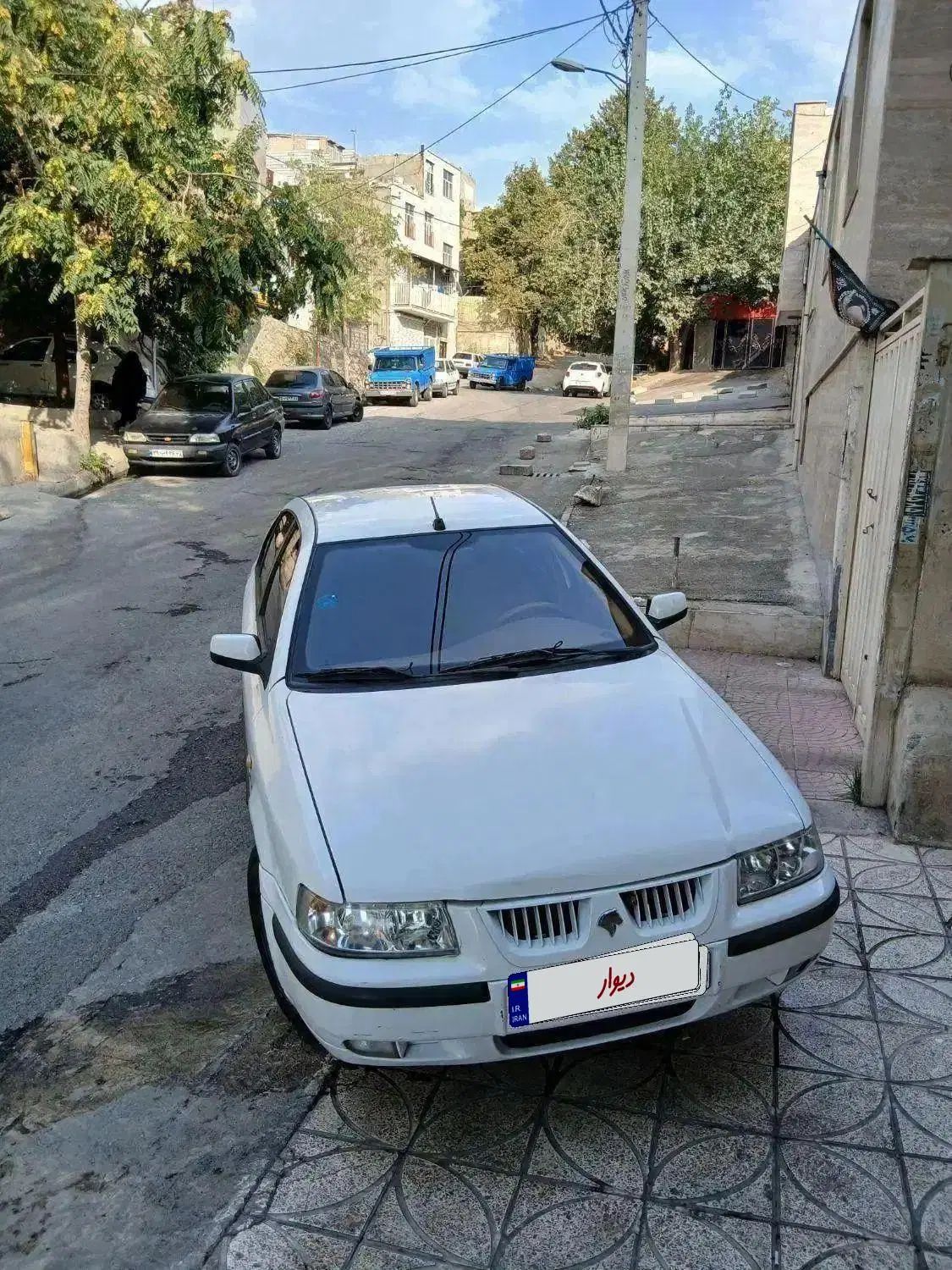 سمند LX EF7، مدل ۱۳۹۱ دوگانه سوز شرکتی|خودرو سواری و وانت|کرج, حصار سرجوب|دیوار