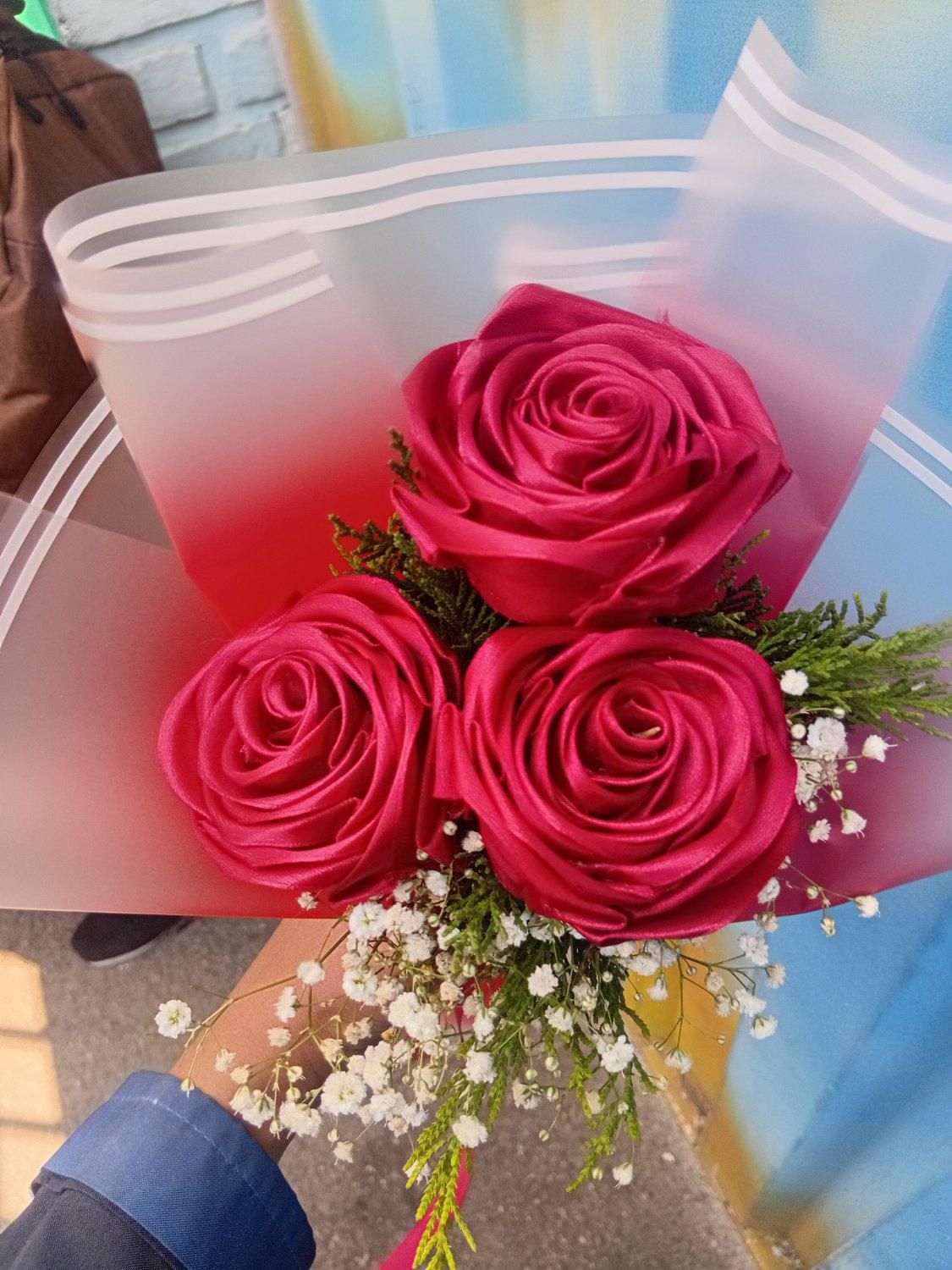 گل روبانی|گل مصنوعی|ساوه, |دیوار