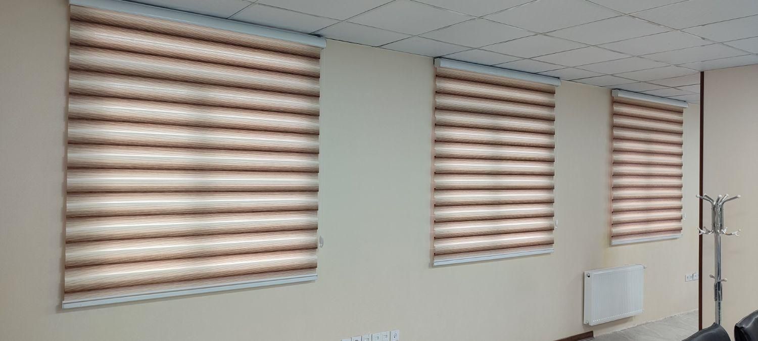 ساده اداری(پرده زبرا)|پرده، رانر، رومیزی|کرج, شهرک فهمیده|دیوار