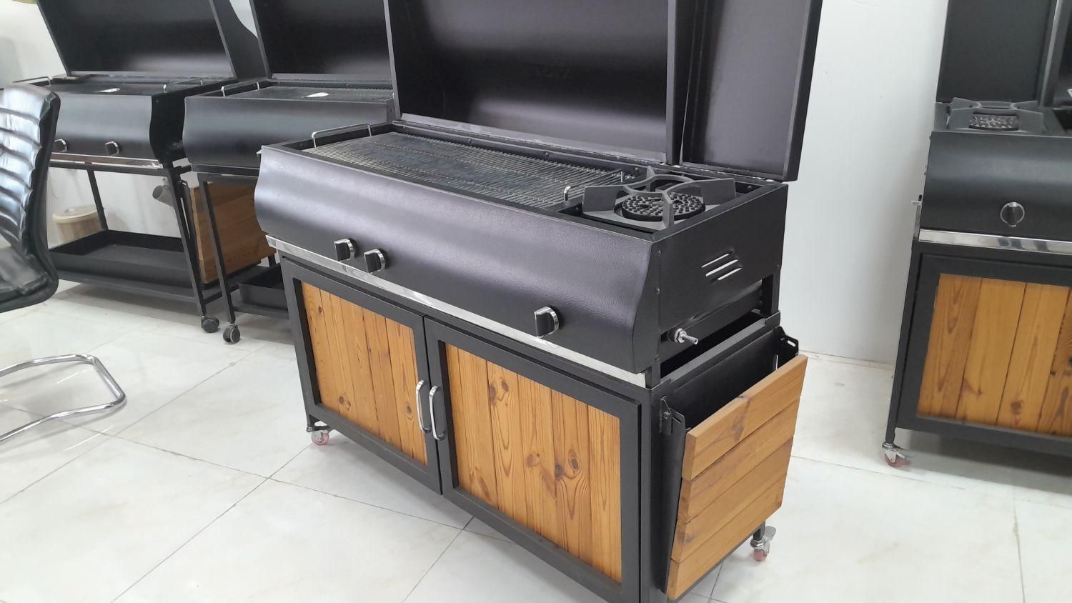 باربیکیو کبابپز شرکتی پلوپز دار ۱۲۰ سانت|اجاق گاز و لوازم برقی پختوپز|چهارباغ, |دیوار