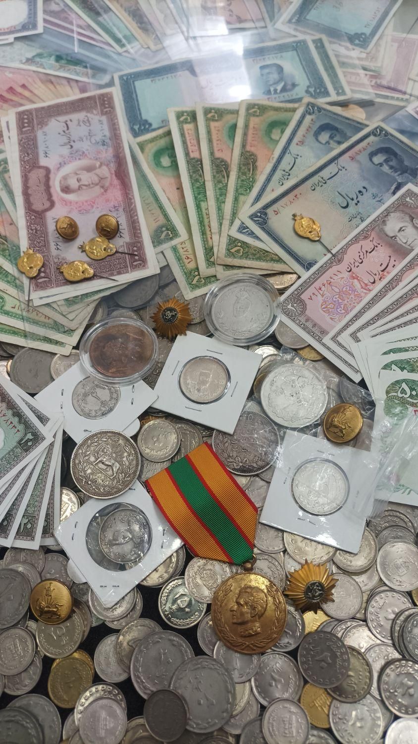 خریدار اسکناس و سکه و مدال|کلکسیون سکه، تمبر، اسکناس|تهران, جمهوری|دیوار