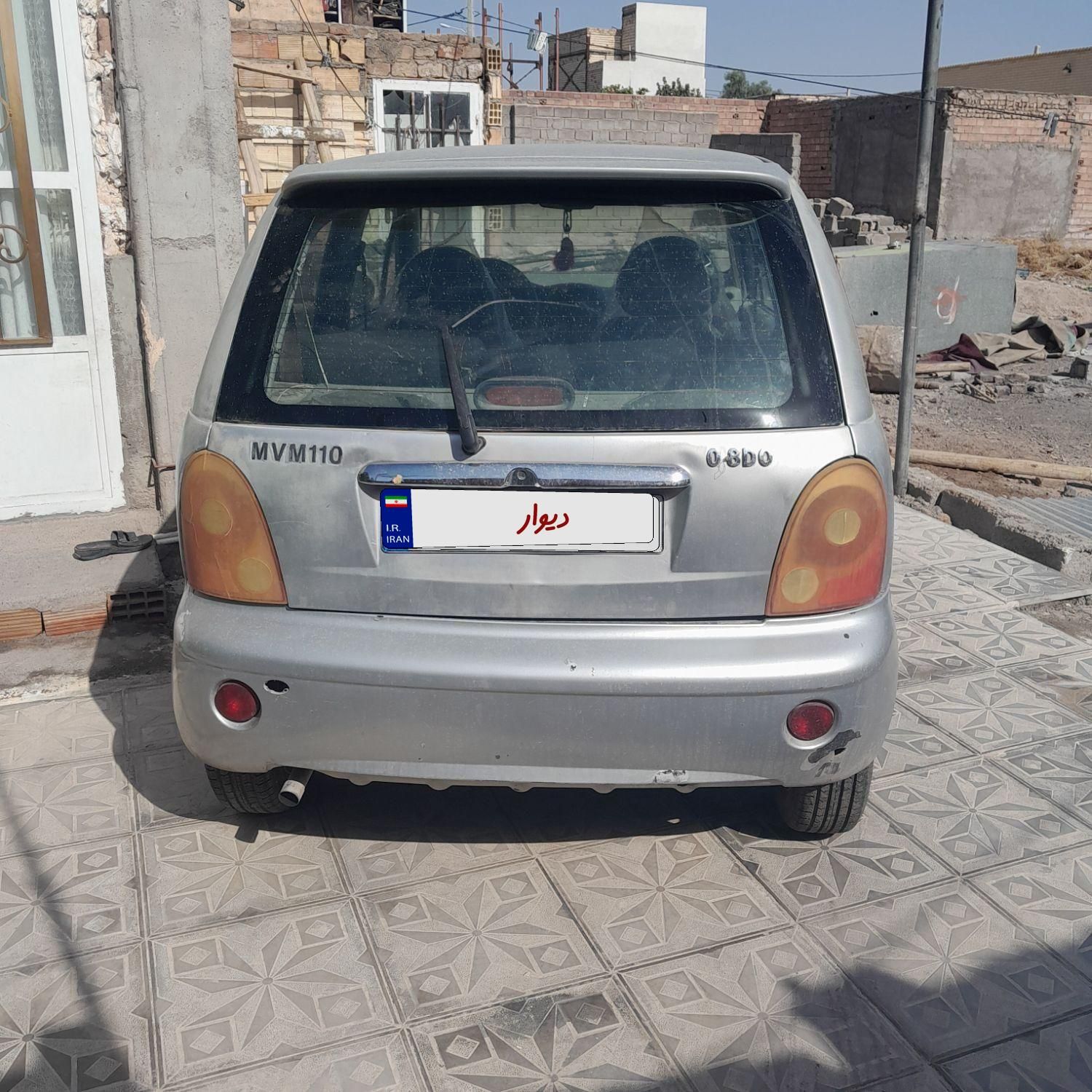 ام‌وی‌ام 110 ۳ سیلندر، مدل ۱۳۸۵|خودرو سواری و وانت|بم, |دیوار